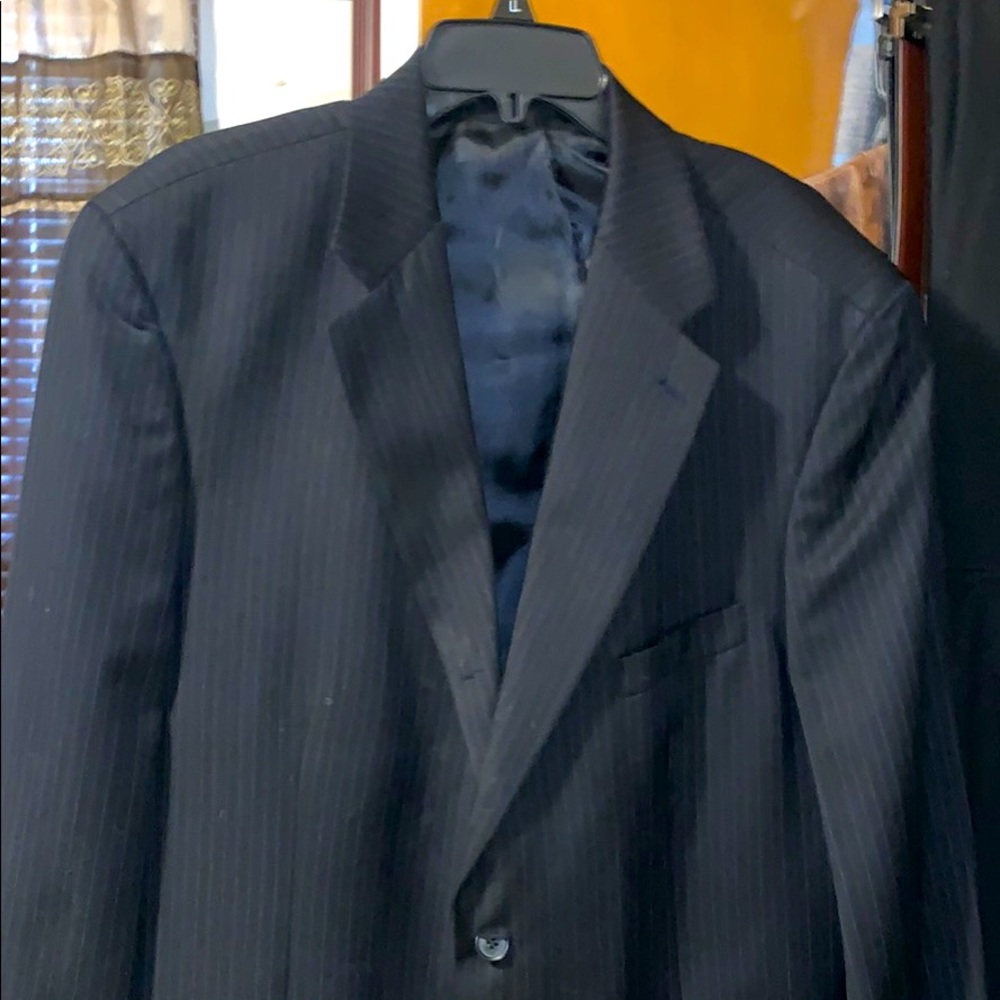 Black Pin Stripe Ralph Lauren Soorts Jacket